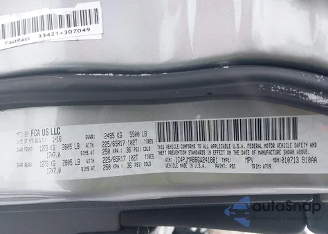 2016 Jeep Cherokee Sport from USA, damaged, VIN 1C4PJMAB8GW241881